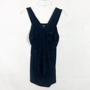 Express Crossover Black Sleeveless Top Size Small